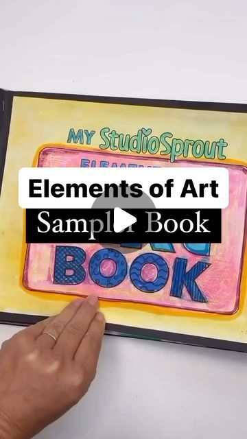 Foldable Art Projects, Elements Of Art For Kindergarten, 7 Elements Of Art Projects, Instagram Elements, 7 Elements Of Art, Empowering Art, Elementary Art Lesson Plans, Printable Lesson Plans, Art Foundation