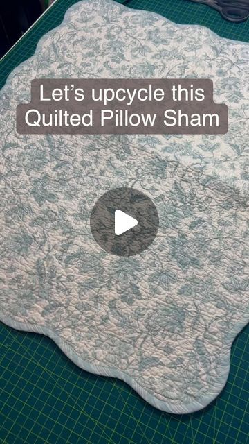 Heather Whitworth on Instagram: "Repurpose, Reuse, Reincarnate….however you want to say it, I love giving new life to old things. This quilted pillow sham was really cute and great quality, but it just didn’t go with any of our beds/pillows, and virtually had no use in my home as is. But now… I have multiple places for it to go. 
✂️🧵🪡 #sewingiscool #upcycler #smallbusinessowner #shadesofheatherdesigns #seamstressesofinstagram #sewist #seamstresslife #lovetosew #makersgonnamake #patternmaking #creator #sewingcheaperthantherapy #sewing #jukiindustrial #quilter #fabricholic #quiltedpears #etsyshopowner #handmade #repurposed #seamstresslife #momswhosew #imadeit #seweveryday #handmadewithlove" Linen Quilts Patchwork, Pillow Shams Ideas, Ideas For Old Quilts, Pillow Shams Diy How To Make, Old Bedsheet Reuse Ideas, Quilt Upcycle Ideas, Repurpose Old Quilts Upcycling Ideas, Things To Make With Old Quilts, Craft Fair Sewing Ideas To Sell