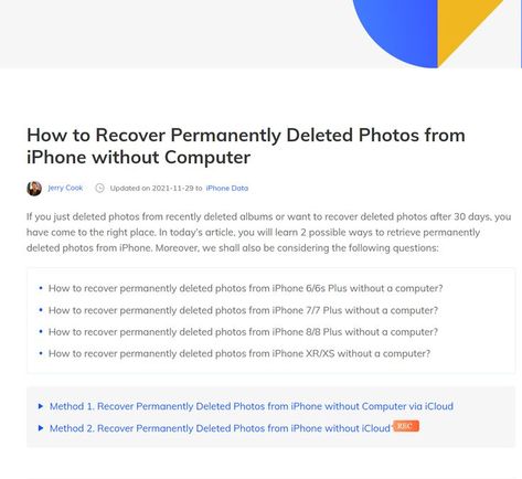 How to Recover Permanently Deleted Photos from iPhone without Computer?🧐🤠 Here is the fix: https://www.ultfone.com/iphone-data/recover-permanently-deleted-photos-from-iphone-without-computer.html #recovery #recoverphoto #recoverdeleted Recover Deleted Photos, The Fix, Fix It, Iphone 7, Computer, Iphone