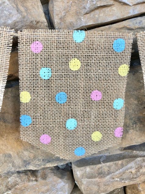 Easter Burlap Banner, Easter Banners, Relief Society Crafts, Easter Bunting, Easter Photo Props, Burlap Garland, Thanksgiving Banner, Decoration Easter, Summer Banner