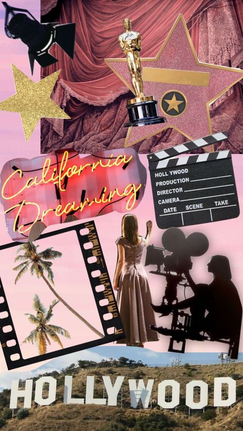 Hollywood Glam Mood Board, Hollywood Astethic, California Dreaming Party Theme, Hollywood Star Aesthetic, Movie Star Aesthetic, Vintage Hollywood Aesthetic, Hollywood Collage, Vintage Hollywood Decor, Future Actress