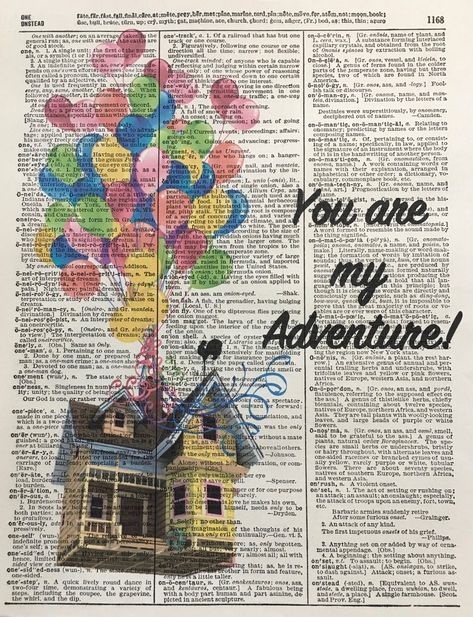 You Are My Adventure up Quote Disney Movie up | Etsy Up Movie Aesthetic, Up Movie Wallpapers, Movie Up, Up Quotes Disney, Pixar Movies Quotes, Disney World Quotes, Up Movie Quotes, Up Movie House, Up Adventure Book