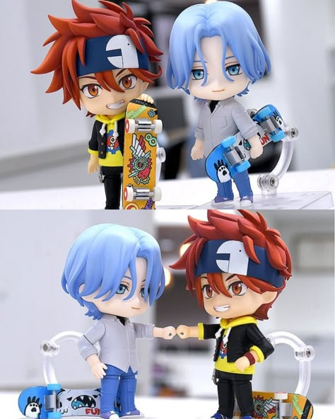 Sk8 Nendoroid, Sk8 The Infinity Nendoroid, Sk8 The Infinity Merch, Sk8 The Infinity Official Art, Langa Reki, Anime Sk8 The Infinity, Mini Skate, Cl Instagram, Nendoroid Anime