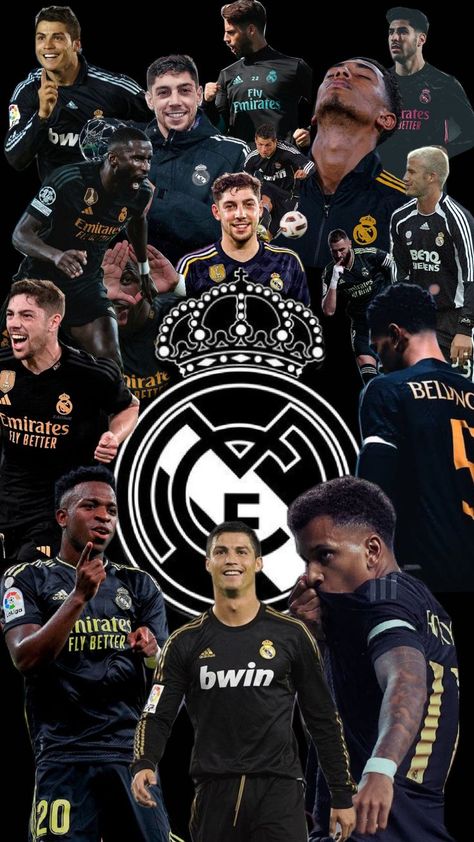 Real Madrid Black Soccer Footwork Drills, Real Madrid Cr7, Chivas Wallpaper, Bob Marley Legend, Real Madrid Logo, Soccer Drawing, Real Madrid Team, Fly Emirates, Cristino Ronaldo