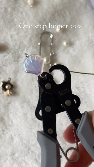 One Step Looper Diy Jewelry, One Step Looper, How To Make A Perfect Wire Loop, Beaded Beads, Beads Handmade, Support Small Business, Diy Hacks, Saving Lives, First Step