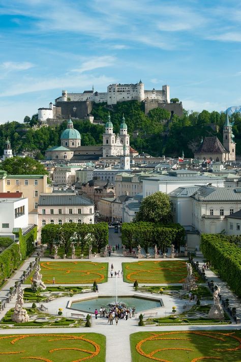 Mirabellgarten and Hohensalzburg Fortress. ©️️ Tourismus Salzburg // Top Things To Do In Austria Holidays, Top Ten Things to do in Austria, Top Ten Things to Do in Austria, Austria Landmarks, Austria Landmarks, Cities in Austria, Top Austria Attractions, Best Places To Visit In Austria, Where is Austria #austria #salzburgoldtown #viennaoldtown #hallstaat #innsbruck European Travel, Salzburg, Innsbruck, Salzburg Austria, City Road, Nice Places, Austria Travel, Central Europe, Vienna Austria