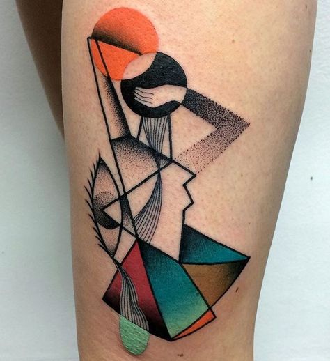 Marius Ztrubisz | Minimalist Tattoo Artist | Scandinavia Standard http://www.retroj.am/minimal-tattoos/ Tattoo Modern, Minimalist Tattoo Meaning, Abstract Art Tattoo, Colored Tattoo Design, Modern Art Tattoos, Typography Tattoo, Abstract Tattoo Designs, Tattoos Geometric, Tatuaje A Color