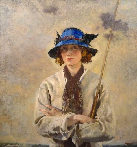 Sir William Orpen（1878ー1931　an Irish artist）「The Angler」（1912）