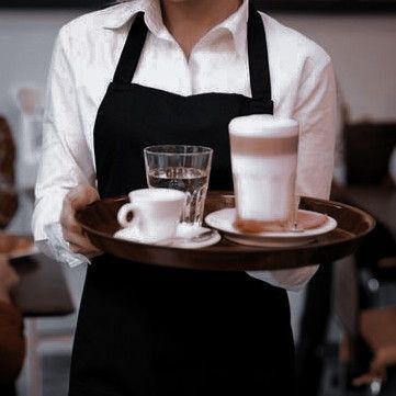 Restaurant Waitress Aesthetic, Waitress Aesthetic, Barista Outfits, Work Vision Board, Coffee Roaster, Tim Hortons, Aesthetic Tumblr, Part Time Jobs, Vision Board 2023