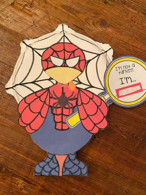 Disguise a paper turkey Ideas To Disguise A Turkey On Paper, Turkey In Disguise Spiderman, Ideas To Disguise A Paper Turkey, Disguise The Turkey Project Ideas, Turkey Disguise Project Spiderman, Turkey In Disguise Project Ideas Boys, Turkey Tom Disguise Ideas, Disguise A Turkey Spiderman, Disguise The Turkey Ideas