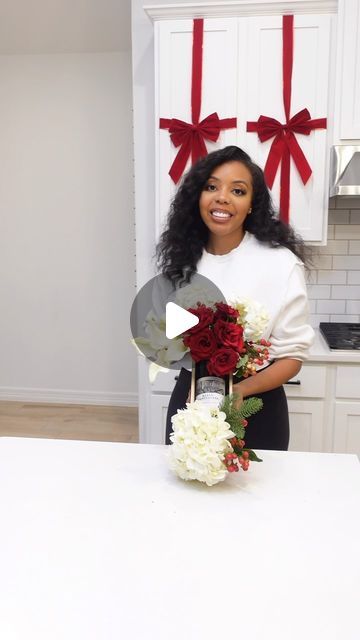 Mai B., MAcc, ESQ. on Instagram: "This holiday floral wine box is the perfect hostess gift or last-minute gift for the wine lover in your life. The selection of flowers is perfect for the holiday season. I opted to just add a bow to the box but you could spray paint it to match the florals. Comment “GIFT” and I can send links to box and floral foam.   #floralgift #hostessgift #easygift #floralwinebox" Wine Gift Box Ideas, Perfect Hostess, Wine Gift Boxes, Holiday Floral, Gifting Ideas, Floral Foam, Wine Box, Wine Lover, Floral Gifts