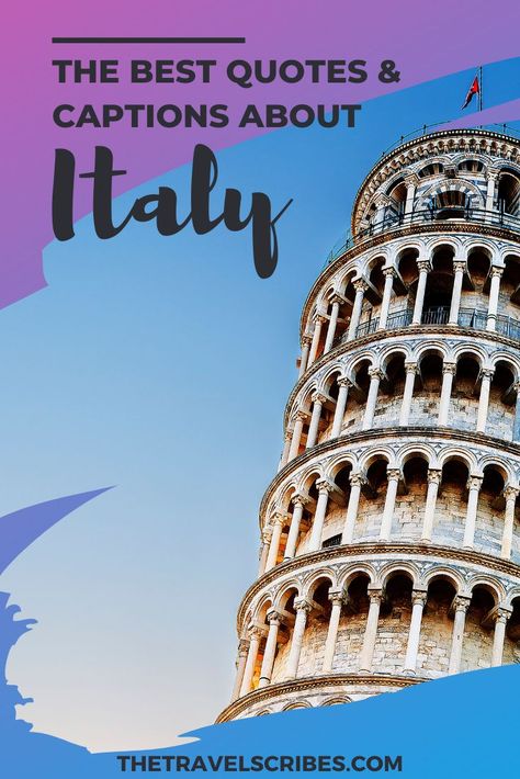 Europe Instagram Captions, Quotes About Italy, Tourist Quotes, Italy Quotes, Looking For Quotes, Instagram Post Captions, Postcards From Italy, Pisa Tower, Captions For Instagram Posts