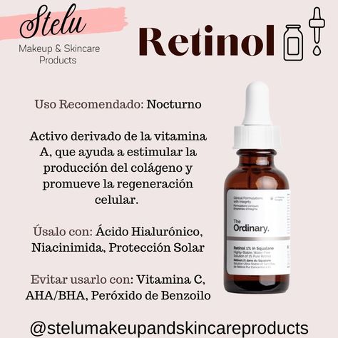 Retinol The Ordinary Retinol Beneficios, The Ordinary Retinol, Retinol Skincare, Facial Tips, Skin Care Basics, Skin Care Business, Skin Care Guide, Face Care Tips, Beautiful Skin Care