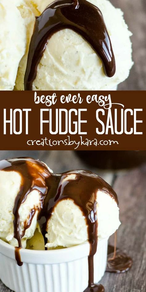 Easy Hot Fudge Sauce, Easy Hot Fudge, Homemade Hot Fudge Sauce, Homemade Chocolate Sauce, Chocolate Sauce Recipes, Homemade Hot Fudge, Chocolate Fudge Sauce, Hot Fudge Sauce, Fudge Sauce