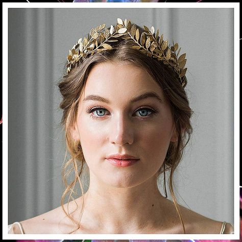 Anglacesmade Bridal Headband Leaf Vine Headband Gold Leaf Crown Leaf Tiara Wedding Headpiece Bridesmaid Prom Festival Hair Accessories for Women and Girls(Gold) Leaf Tiara, Gold Leaf Crown, Boho Bridal Headpiece, Vine Headband, Festival Hair Accessories, Bridal Crown Tiara, Boho Headpiece, Headband Gold, Headpiece Accessories