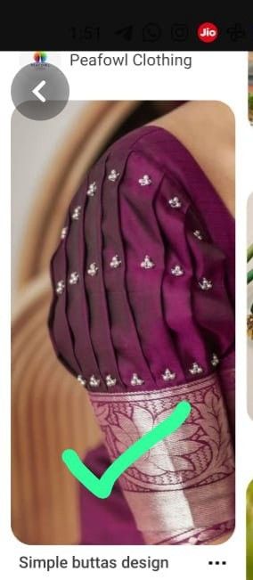 Buff Sleeves, Blouse Design, Traditional Outfits, Sleeve Blouse, Quick Saves, Design