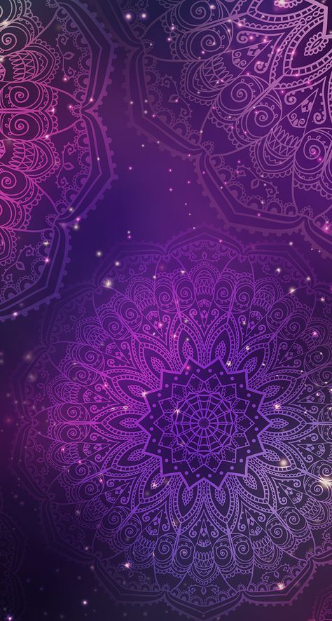 Hey, check out this awesome wallpaper! #wallpapersforme apalon.com/wp Mandala Wallpaper, Paisley Wallpaper, Wall Paper Phone, Art Fractal, Mandala Background, Abstract Wallpaper Backgrounds, Spring Wallpaper, Poster Background Design, Purple Violet