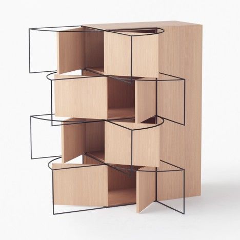 Trace-collection by Nendo Perfume Stand, Iconic Furniture Design, Nendo Design, Diy Pallets, Multipurpose Furniture, Iconic Furniture, Japan Design, Architecture Exterior, Japanese Design