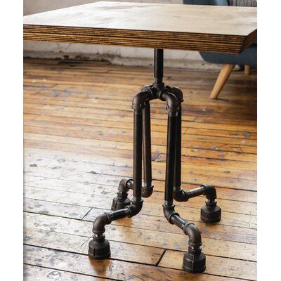 Wall Mounted Clothing Rack, Roots Design, Root Table, Industrial Table Legs, Steampunk Furniture, Unique Shelves, Pipe Decor, Pipe Furniture, Industrial Table