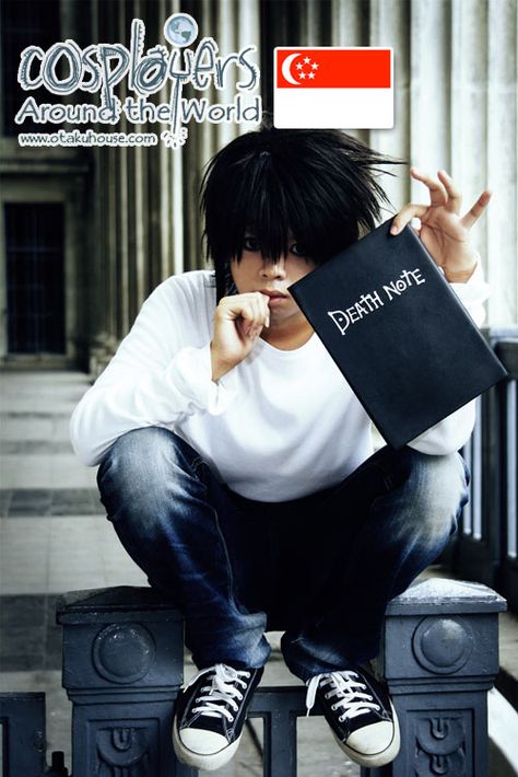 L Cosplay, Deat Note, Katsuki Yuri, Mike Deodato, L Lawliet, Epic Cosplay, Cool Cosplay, Awesome Cosplay, Silver Surfer