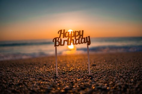 Birthday Decoration on the Beach in the Sand Download best free stock photos for personal and commercial use. ✓ High-quality ✓ 100% free ✓ No attribution needed - 826 Happy Birthday Beach Images, Happy Birthday Didi, Birthday Wishes In Marathi, Beach Birthday Decorations, Happy 66th Birthday, Birthday At The Beach, Unique Birthday Ideas, Happy Birthday Greetings Friends, Beach Images