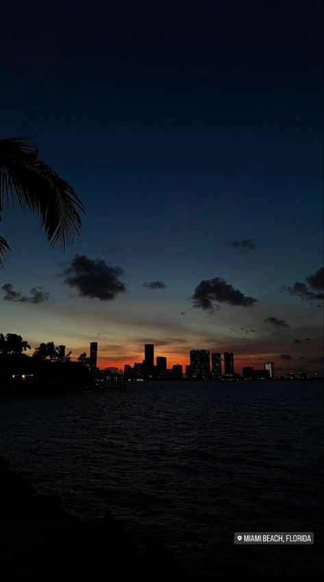 #Sunset #CityLife #Miami #SunsetViews #OceanView Miami Astethic, Miami Instagram Pictures, Angel Island San Francisco, Miami Sunrise, Miami Wallpaper, Miami Pictures, Miami Sunset, Living Luxury, Capital Cities