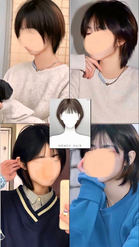 Mikasa Haircut, Japanese Layered Haircut, Mullet Round Face, Hime Haircut Short, Short Hime Cut, Japanese Haircut Short, Hime Cut Short Hair, Yoongi Photo, Japanese Haircut