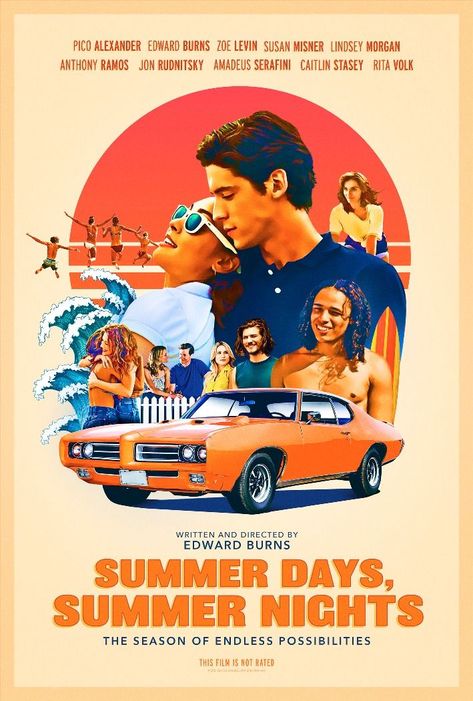 Summer Days, Summer Nights Jon Rudnitsky, Susan Misner, Amadeus Serafini, Edward Burns, Film Summer, Caitlin Stasey, Lost Poster, Lindsey Morgan, Long Lost Love