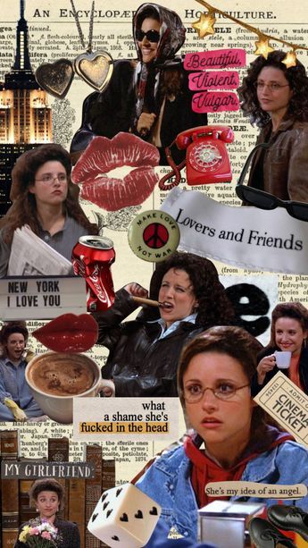 90s Sitcom Aesthetic, Elaine Benes Aesthetic, Seinfeld Wallpaper, 20s Moodboard, Sitcom Aesthetic, Seinfeld Aesthetic, 90s Series, Seinfeld Elaine, Seinfeld Quotes