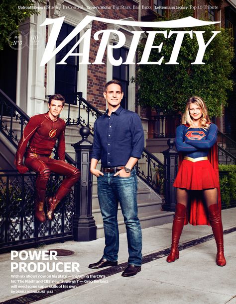 Greg Berlanti: ‘Supergirl,’ ‘The Flash’ Producer Powers Up TV Supergirl Crossover, Variety Magazine, Greg Berlanti, Supergirl Tv, John Stewart, Super Girls, Univers Dc, Supergirl And Flash, Grant Gustin