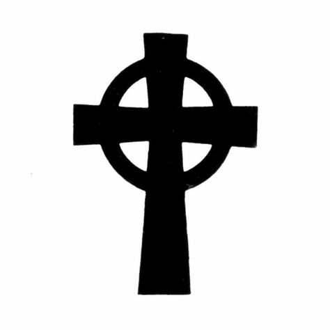 Celtic Cross #tattoo idea Trinity Symbol, Medieval Cross, Cross Silhouette, Cross Clipart, Celtic Cross Tattoos, Tattoos Inspiration, Cross Tattoos, Cross Symbol, T Shirt Design Template