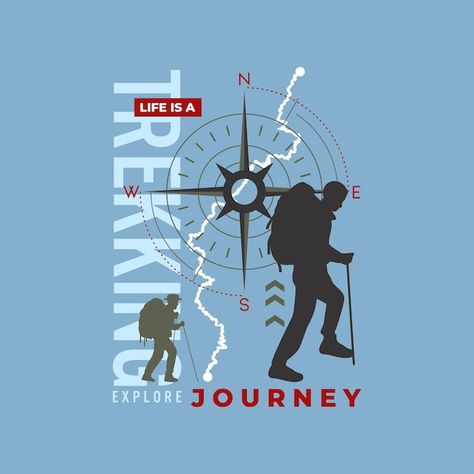 Hiking Shirt Design, Adventure Artwork, Camping Tattoo, Banner Design Layout, Adventure Logo, New Shirt Design, T Shirt Logo Design, Desain Buklet, Shirt Logo Design