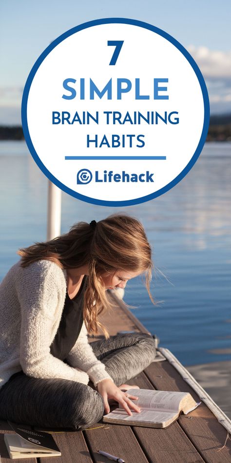 Everything about Lifehack: So, how can we really boost our #brainpower? Here're 7 simple brain training habits for you to boost your #brain power. #psychology #selfimprovement #brainhealth Simple Habits, Brain Boost, Brain Gym, Boost Memory, Brain Exercise, Brain Power, Improve Memory, Helping Other People, Brain Training