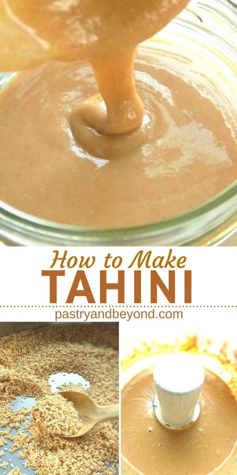 Homemade Tahini-You can learn how to make tahini with only 2 ingredients! This gluten-free and vegan paste is perfect to make dressings, hummus, desserts and so many other delicious recipes. Make Tahini, How To Make Tahini, Earth Day Quotes, Quotes Wise Words, Hummus Recipe Homemade, Homemade Tahini, Tahini Recipe, Nature Living, Living Sustainably