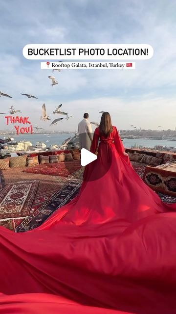 @rooftopgalata | Thank you so much @thelosttwo for visiting us 🙏🙏😍😍  #turkey #istanbul #cappadocia #galatatower #flyingdress | Instagram Istanbul Photo Ideas, Turkey Photoshoot, Reactions Pictures, Turkey Trip, Movie Pictures, Turkey Photos, Cappadocia Turkey, Istanbul Travel, Turkey Istanbul