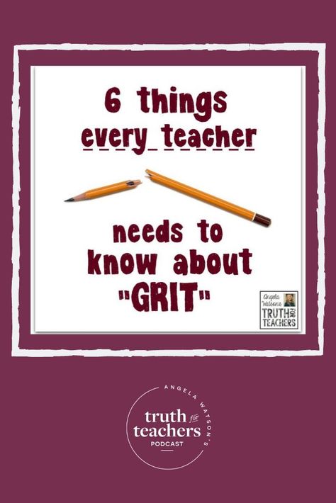 Grit is valuable to teach to students but in recent years, the term has been misused. Here are 6 things every teacher needs to know about what grit is --and what it's not!  #grit #educationtrends #classroommanagement #tipsforteachers Teaching Grit, Fun Lesson Plans, Teacher Needs, Teaching Classroom Management, Behavior Management Strategies, Hindi Worksheets, Classroom Procedures, Classroom Routines, Back To School Hacks