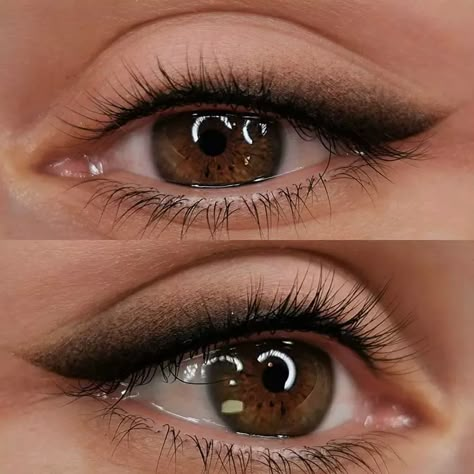 Dusty Eyeliner Tattoo, Eyeliner Tattoo Ideas, Lip Permanent Makeup, Tattoo Eyeliner, Permanent Makeup Eyeliner, Permanente Make-up, Permanent Eyeliner, Smokey Eyeliner, Eyeliner Tattoo