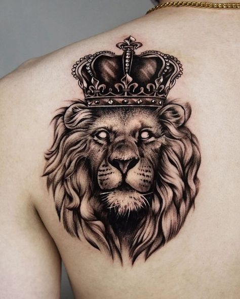 20 Ideas for Lion Tattoos: Drawing Inspiration, Images, and Sketches Lion Tattoo On Thigh, Clock And Rose Tattoo, Lion Hand Tattoo, Small Lion Tattoo, Leg Sleeve Tattoos, Leg Tattoo Ideas, Traditional Japanese Tattoo Designs, Jaguar Tattoo, Rose Hand Tattoo