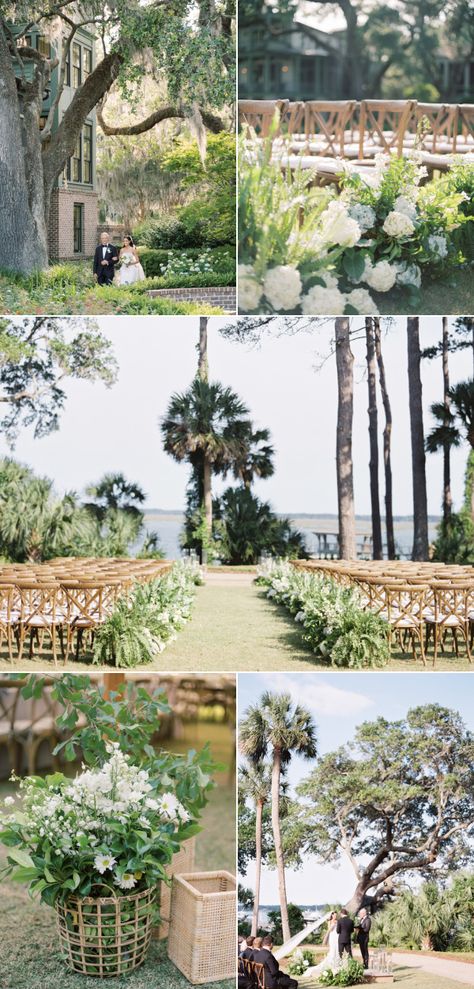 Montage Palmetto Bluff Wedding, Charleston Sc Beaches, Palmetto Bluff Wedding, Bluff Wedding, Montage Palmetto Bluff, Mindy Weiss, Palm Wedding, Palmetto Bluff, Ceremony Music