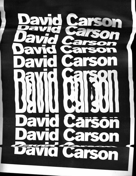 David Carson - Master Classes Grafika on Behance David Carson Typography, David Carson Design, Grunge Typography, David Carson, Polish Poster, 타이포그래피 포스터 디자인, Typographic Poster, Japanese Graphic Design, Typography Graphic