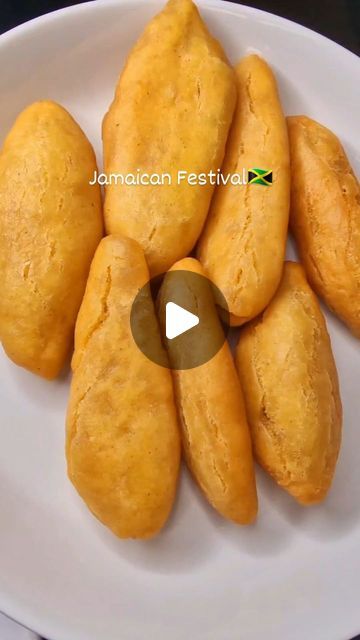 British Love on Instagram: "Jamaican Festival and ???? What would you pair with these pretty plus tax festivals?
Ingredients⬇️
🔸️2 cups all purpose flour
🔸️1 cup cornmeal 
🔸️1/4 sugar
🔸️1 tbsp baking powder
🔸️1 tsp salt
🔸️ 1/4 tsp nutmeg
🔸️ 1 tsp vanilla
🔸️ 1 1/2 cups water
Seive all ingredients together and knead. Fry in medium to low heat. Enjoy😋😉 
#fyp #instareels #viralpost #homecooking #festival #jamaicanfestival #easyrecipes #cleanfood #goodfood #homemade #eatgood #foodphotography #instaviral #caribbean #caribbeanfood #cornmeal #foodie #foodieofinstagram @teshyboo12_cooking 
I don't own the rights to music playing in the background" Festival Bread Jamaican, How To Make Festival Jamaican, Festival Jamaican Recipe, Festival Recipe Jamaican, Jamaican Festival Recipe, Jamaican Festival, Jamaican Beef Patties, Beef Patties, Jamaican Food