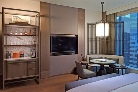 Hotel Minibar, Koh Chang, Hotel Room Design, Ao Nang, Lobby Interior, Small Space Design, St Regis, Hotel Interiors, Bedroom Hotel