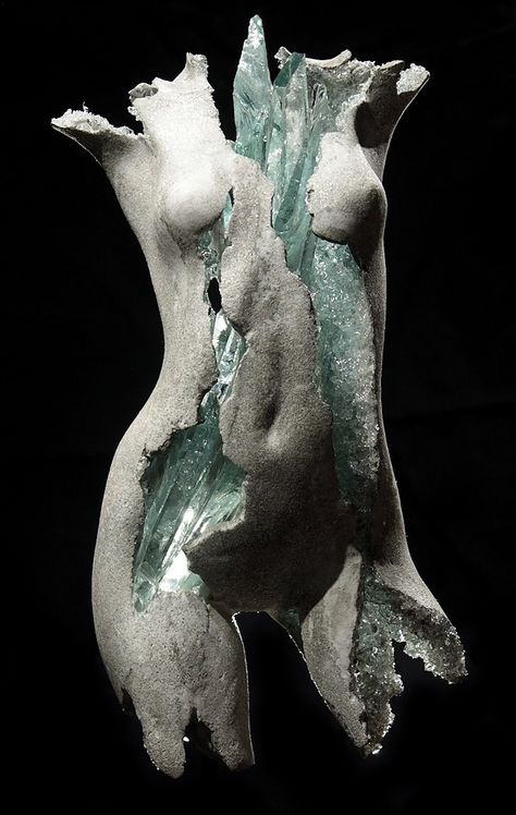 Body Sculpture, Human Body Art, Male Torso, Crystal Aesthetic, Contemporary Sculpture, Ap Art, Glass Sculpture, Ceramic Sculpture, 3d Design