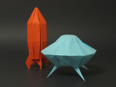 rocket ship | This entry was posted in Origami by zingblog . Bookmark the permalink ... Origami Rocket, Origami Instructions Easy, Origami Instructions For Kids, Paper Rockets, Origami Car, Simple Origami, Origami Yoda, Elephant Seal, Origami Dragon