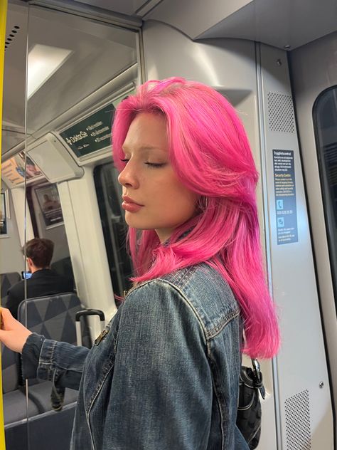 Dred Locks, Hot Pink Hair, Different Hair Colors, Halo Hair, Hair Affair, Alternative Hair, Hair Inspo Color, Different Hairstyles, Grunge Hair