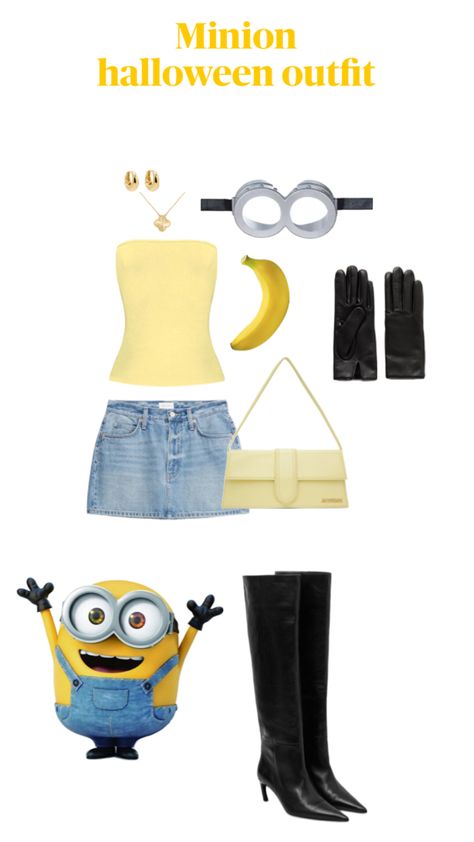 Halloween Constumes, Minion Halloween, Minion Costumes, Halloween Outfits, Minion, Halloween Costume, Halloween Costumes, Halloween, Minions