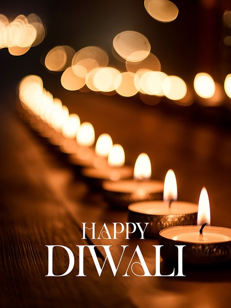 Free Diwali Poster with Festive Text Deepavali Greetings Cards, Hindu Festival Of Lights, Diwali Poster, Balloon Background, Diwali Diya, Valentine Background, Diwali Greetings, Diwali Images, Diwali Wishes