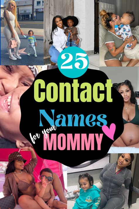 Looking for the perfect contact name for your mother? Look no further! This list has everything from classic names to more modern ones. We've got you covered whether you're looking for something traditional or something a little more unique. So, what are you waiting for? Start scrolling and find the perfect contact name for your mom today! Mother Contact Names, Names For Your Mom In Your Contacts, Contact Names For Mother, Names To Call Your Mom, Mom Contact Names, Mom Contact Names Ideas, Contact Names For Mom, Ice Names, Group Chat Names