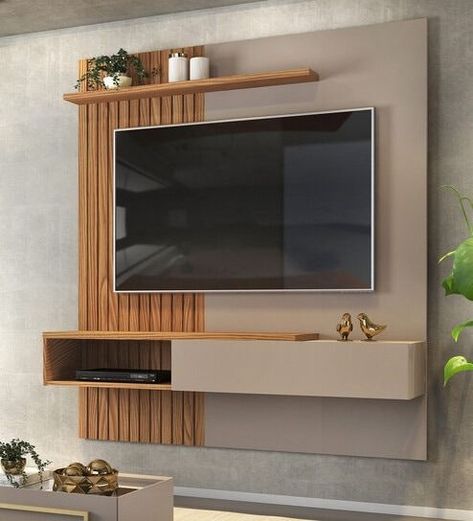 tv stand decorations ideas Bedroom Tv Cabinet Design Modern, Tv Wall Design Luxury, Luxury Tv Wall, Tv Wall Panel, Deco Tv, Painel Home, Ruang Tv, Locker Designs, Wall Unit Designs