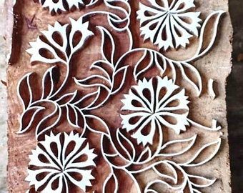 Block Print Motifs Textile Design, Indian Wood Block Printing, Indian Patterns Textiles, Indian Textile Prints, Block Print Motifs, Block Printing Designs, Indian Block Printing, Indian Textile Design, Stamping Textiles